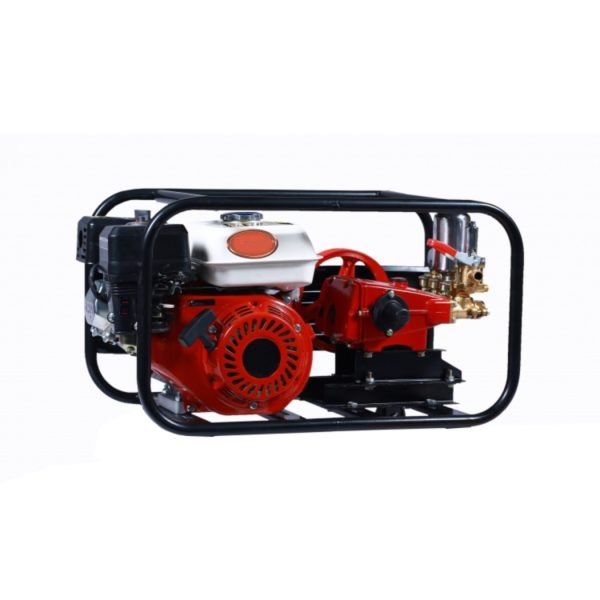 Vinspire HTP Sprayers (VGT-SM-22)-HTP complete set with 6.5 HP Petrol Engine and Belt Pulley 3 Piston Pump 1/2 Inch Cock